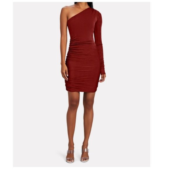 alix nyc Dresses & Skirts - NWT - ALIX NYC Jordan Ruched One-Shoulder Dress